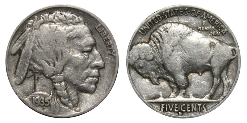 Buffalo nickel value